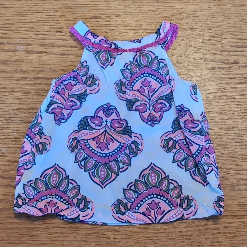 Carter's 18 Month Girls Bundle Short Sleeve Onesies and Tank Tops - Picture 12 of 16